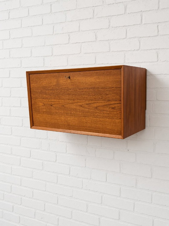 Mobile bar in teak di Poul Cadovius per Cado, anni '60 – Credenze, Wood (photo 4 of 10)