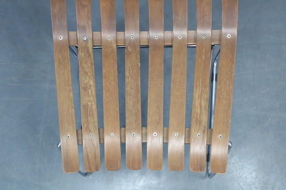 Image 1 of 1980er Satz von sechs skandinavischen Teakholz-Esszimmerstühlen