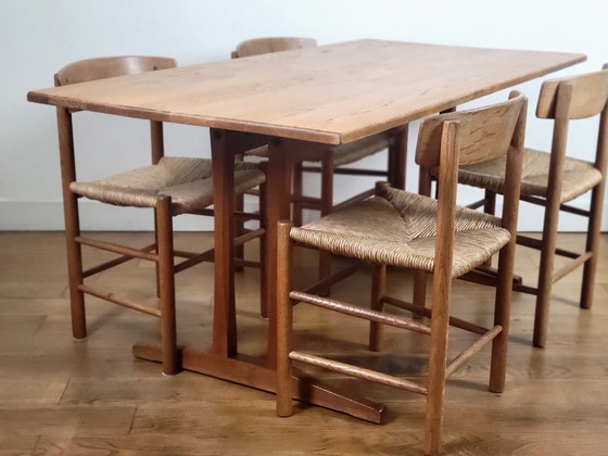 Image 1 of Vintage Børge Mogensen C18 Shaker table for FDB Møbler, Denmark 1965