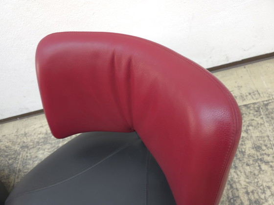 Leolux Pallone Poltrone Set 2x Poltrona Designer Poltrona in Pelle Sedia (photo 8 of 15)