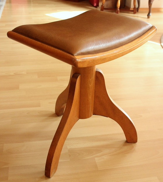 Image 1 of Piano stool from the 1970s - Vintage