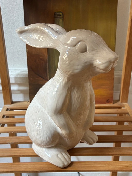 Lapin céramique ancien