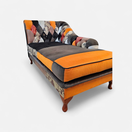Image 1 of Ensemble Chesterfield Jan Frantzen Design : banc et méridienne