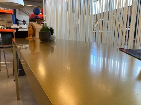 Image 1 of MDF ITALIA TENSE CONSOLLE OTTONE - MODELLO SHOWROOM