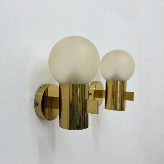 Image 1 of Coppia di applique Hans Agne Jackobsson , anni '70