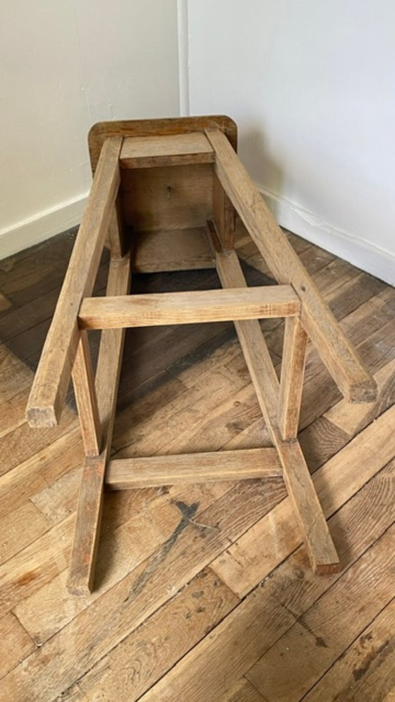 Vintage Oak Craftsman's Stand – Nightstands, Wood (photo 12 of 29)