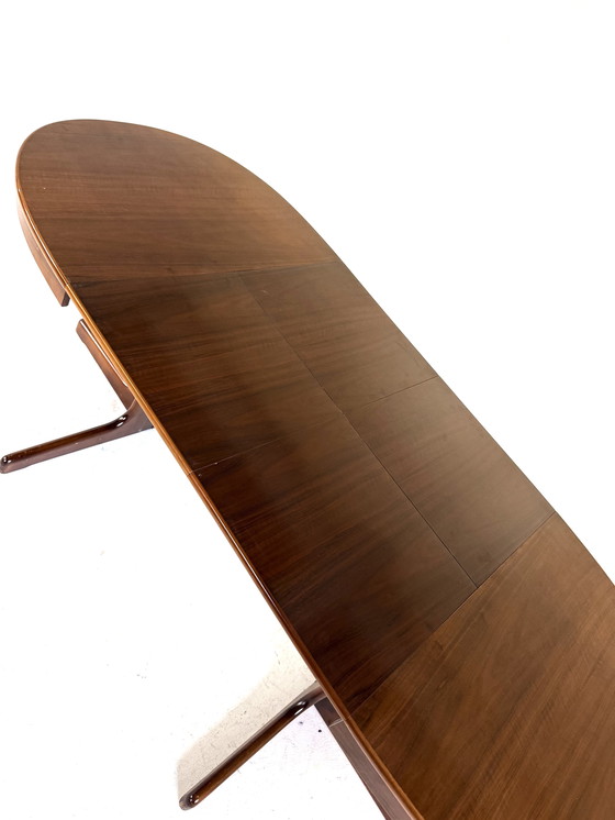 Image 1 of Vintage XL extendable teak dining table, Lübke '60