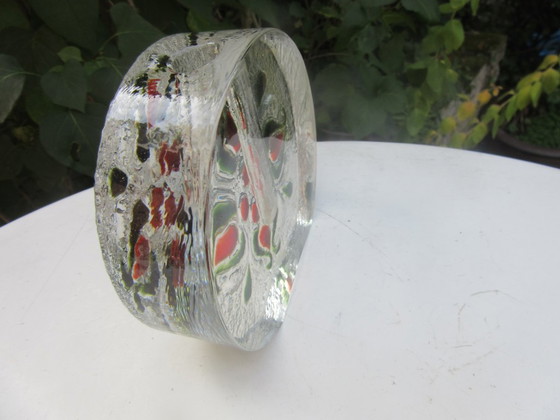 Walther Glas Jarrón de Vidrio Texturizado Brote de Tallo Solifleur .Floral Modernista – Jarrones (photo 3 of 7)