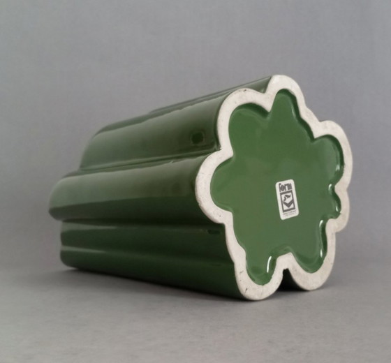 Image 1 of Postmoderne/Space-Age-Keramikvase von Form DeVaux France aus den 1970er Jahren – eine echte Rarität