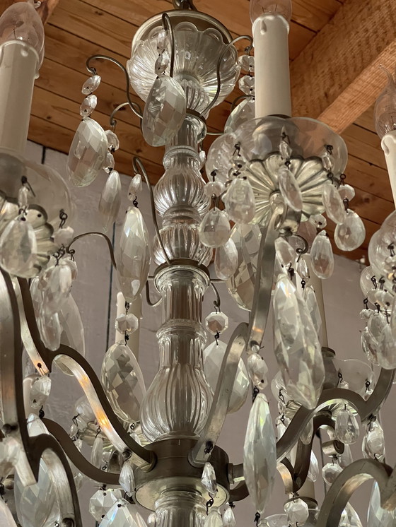 Image 1 of Beautiful glass chandelier