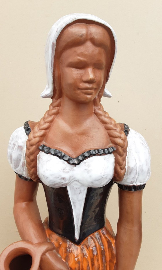 Image 1 of Sculptures ant. en céramique , Tyl et Nele , 1950 , A. Gemphenstein