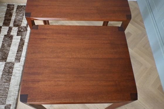 Mid-Century Designklassiker: Rex Raab Mimiset für Wilhelm Renz, 1960er Jahre – Beistelltische, Wood (photo 7 of 15)