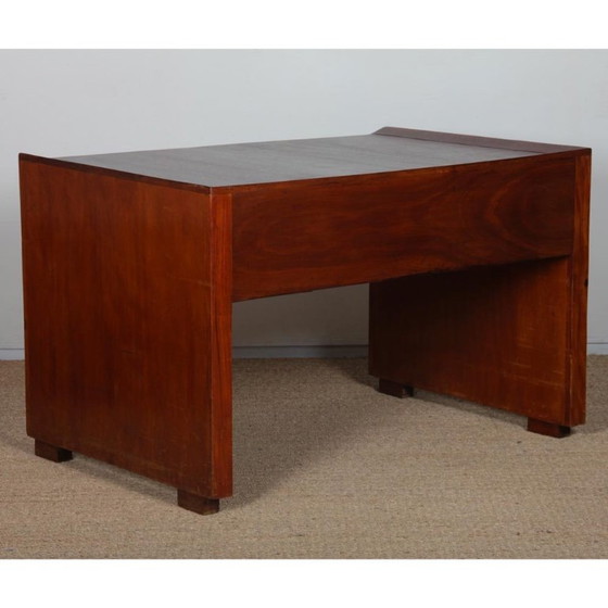 Bureau en bois, travail moderniste des années 1930, Bureaux, Marron (photo 11 sur 11)