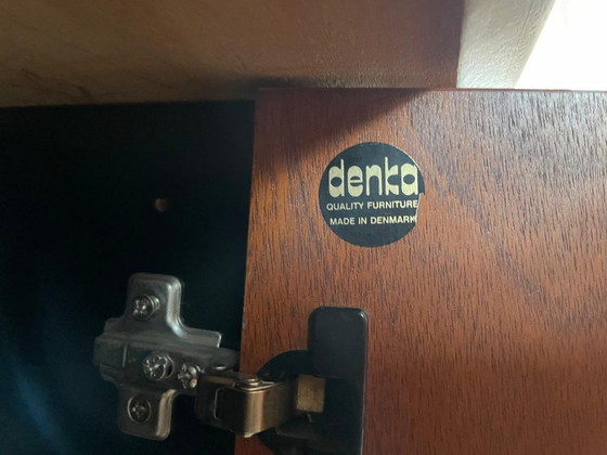 Image 1 of Denka dressoir | Deens ontwerp jaren '70 | teakfijner | haarspeld benen