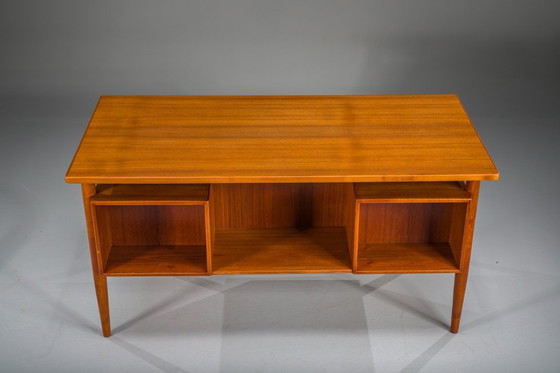 Image 1 of Modern Danish Teak Desk, 1950s
