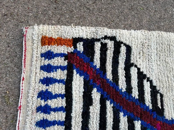 Handgewebter traditioneller Teppich aus Naturwolle 150/250 cm – Aime Té, Teppiche & Läufer, Wool (photo 9 of 9)