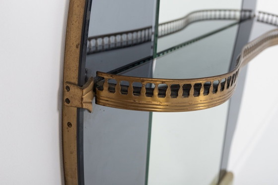 Image 1 of Italian Mid-Century Modern Full Length Mirror from Crystal Art, 1960s