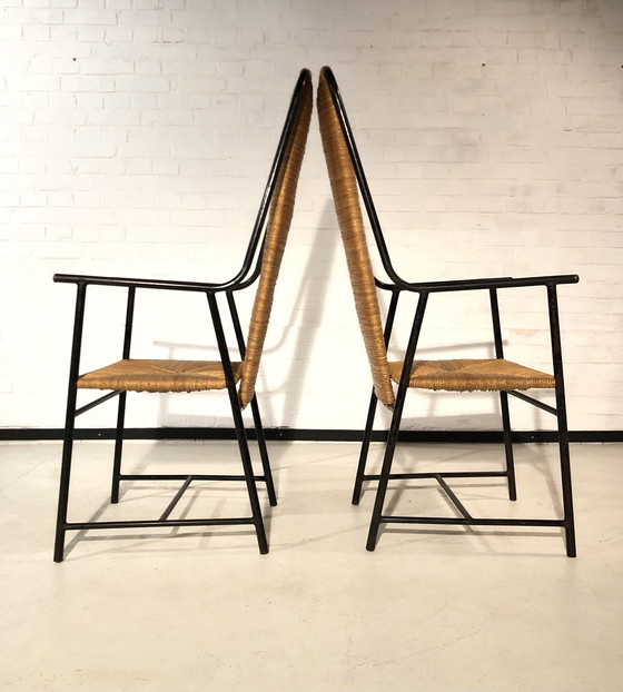 Image 1 of Paar Modernistische Sessel um 1950