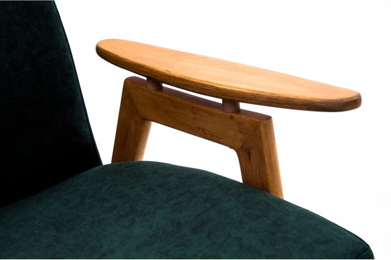 Image 1 of Deux fauteuils verts vintage par Jaroslav Šmídek pour Jitona, Tchécoslovaquie, années 1960