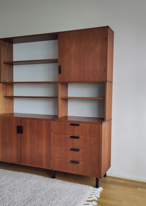 Pastoe Made To Measure Wandschrank Cees Braakman – Bücherregale, Plastic, Wood, Vintage (photo 13 of 15)