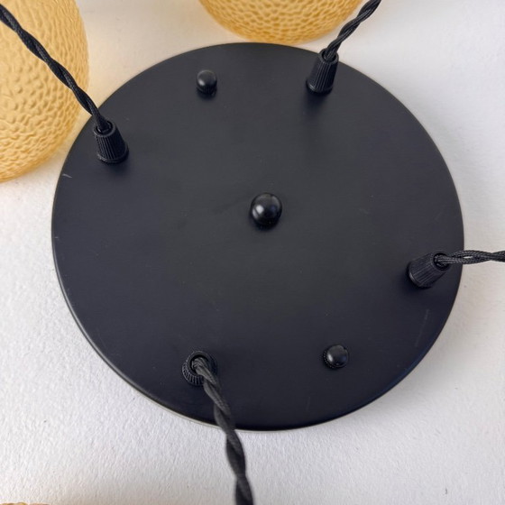 Image 1 of ANCIEN LUSTRE CASCADE 4 FEUX VINTAGE