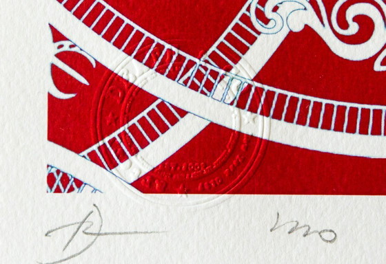 Image 1 of DEATH NYC Estampe d'art signée avec certificat d'authenticité