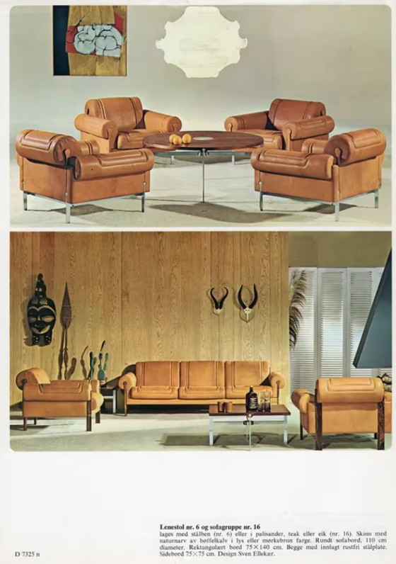 Image 1 of Sven Ellekaer salontafel palissander staal Deens 1960s
