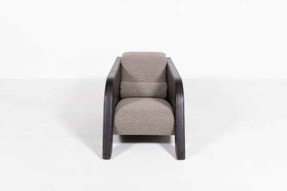 Image 1 of Architectonische ‘Ypsilon’ loungestoel van Ulf Moritz, jaren 80.