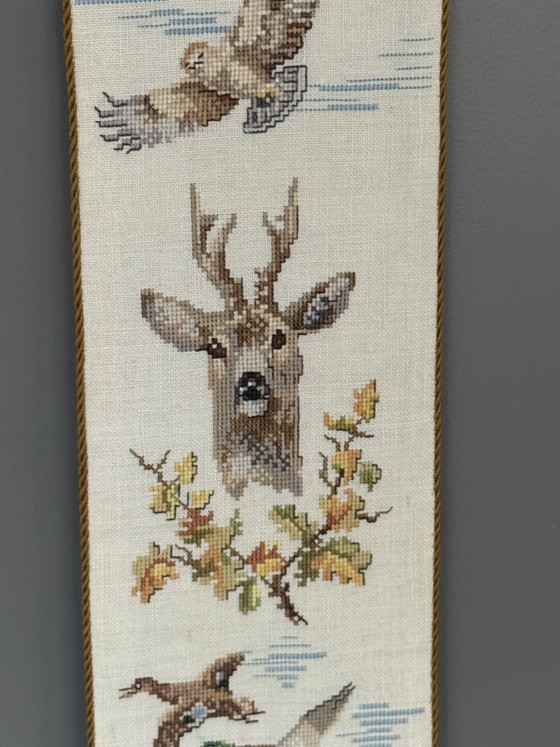 Schellekoord Vintage Danish Design – Eva Rosenstand, Decorazioni murali, Metal, Textile (photo 5 of 8)
