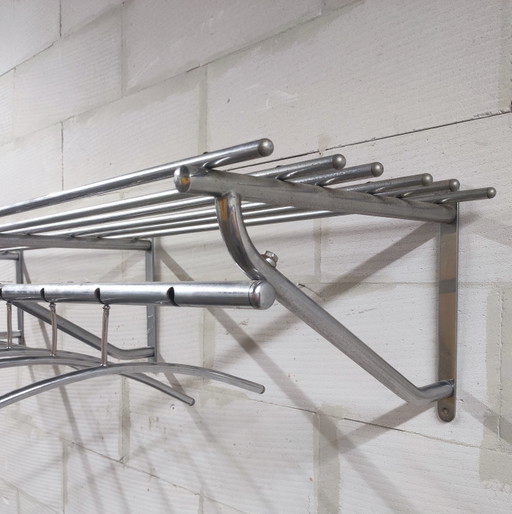 Porte-manteau style Bauhaus Gispen des années 1930, 156 cm