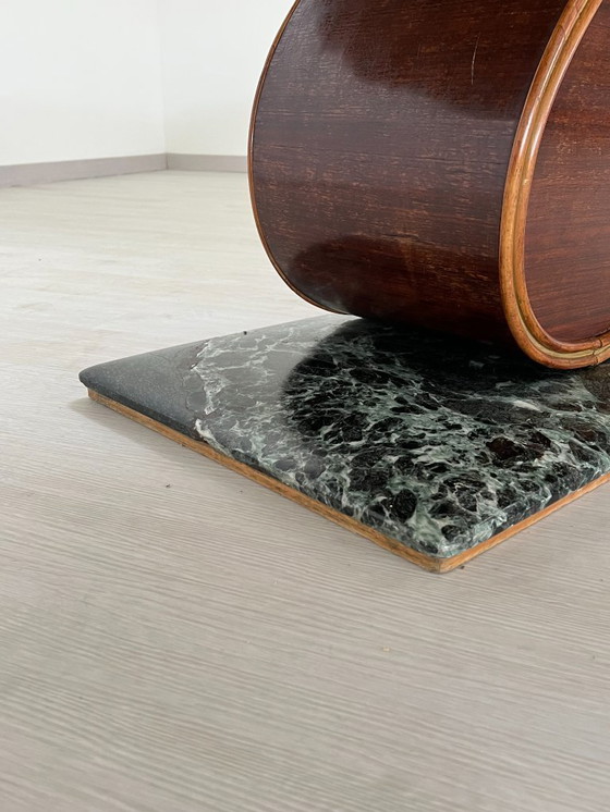 Image 1 of Tavolo - Legno, Marmo, Vetro - Art Deco