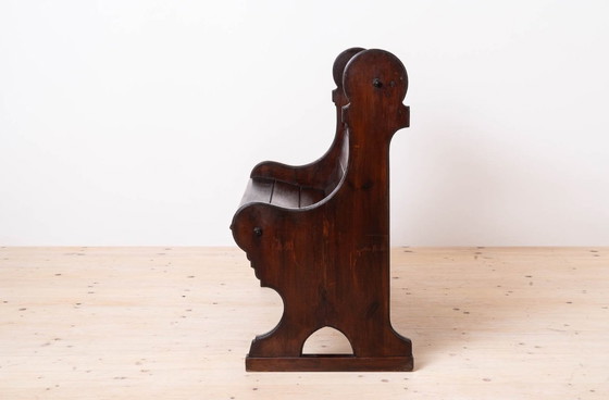 Image 1 of Panca da chiesa d'epoca, XX secolo