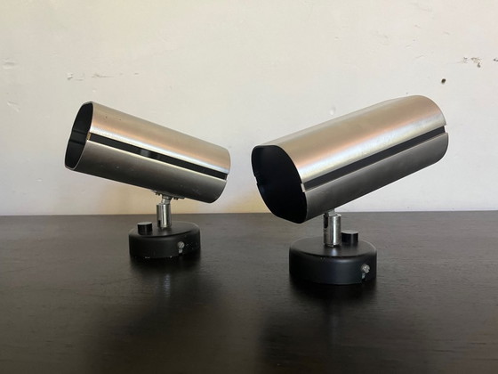 Set of 2 Vintage WILA Spotlights – Aluminium & Black – 1970s – Spot lights (photo 7 of 9)