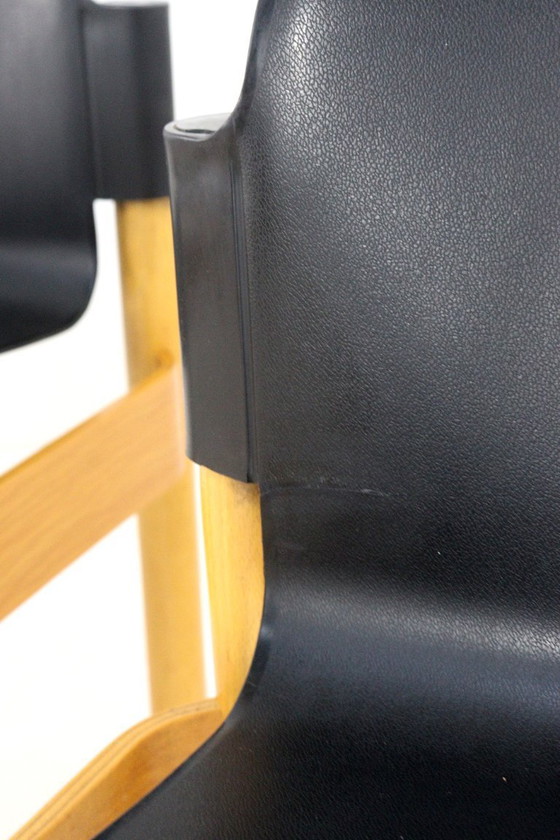 Image 1 of 4x Gerd Lange voor Thonet flex 2000 stoelen vintage