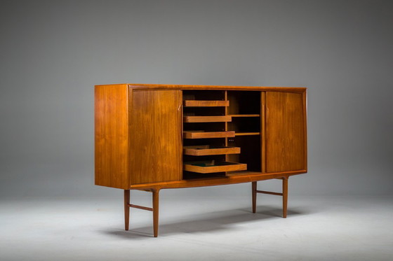 Image 1 of Mobiletto a credenza attribuito ad Axel Christensen per Aco Møbler, anni '60