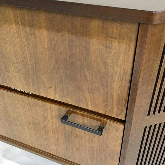 Image 1 of Vintage 60s/70s radio audio cabinet, mid-century