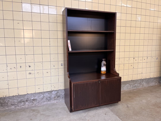 Image 1 of Vintage cabinet in Wéngé by Van den Berghe Pauvers