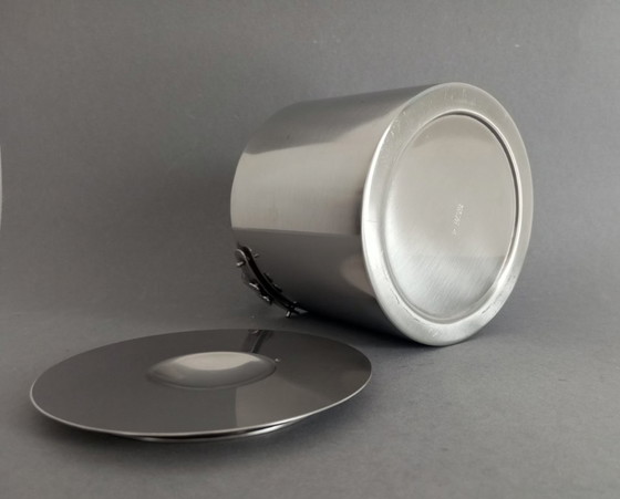 Image 1 of Secchiello per ghiaccio modernista Arne Jacobsen serie 'Cylinda' Stelton 1967 Danimarca