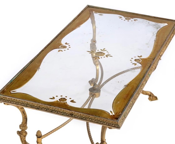 Image 1 of Maison Jansen attributed coffee table 1950’s
