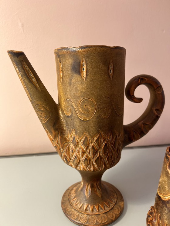 Image 1 of Huguette Bessone ceramic set, 1960s