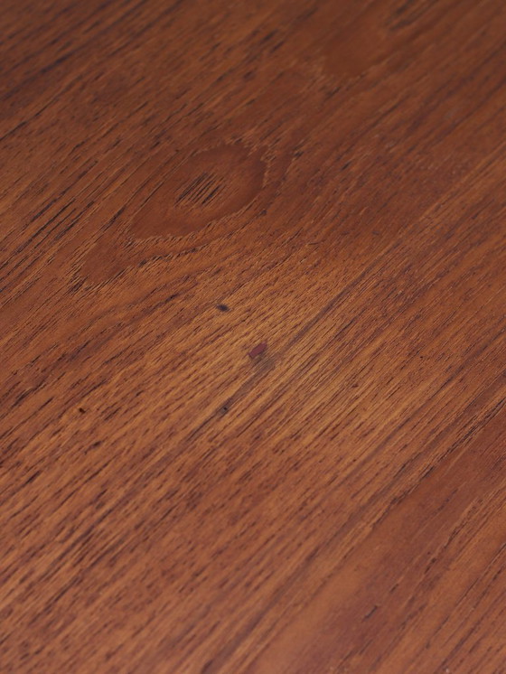 Image 1 of Round teak dining table, Danish vintage 1960s