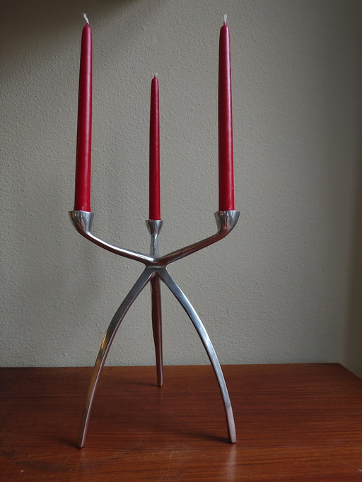 Tripod Space Age Candlestick From The Beehive