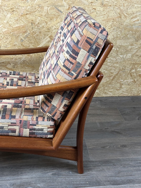 Image 1 of 60s 70s teak armchair Easy Chair by Glostrup Møbelfabrik Denmark Design