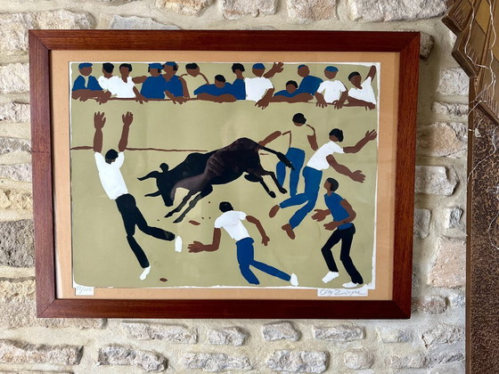 Image 1 of OLEG ZINGER / SERIGRAPHIE ORIGINAL VINTAGE