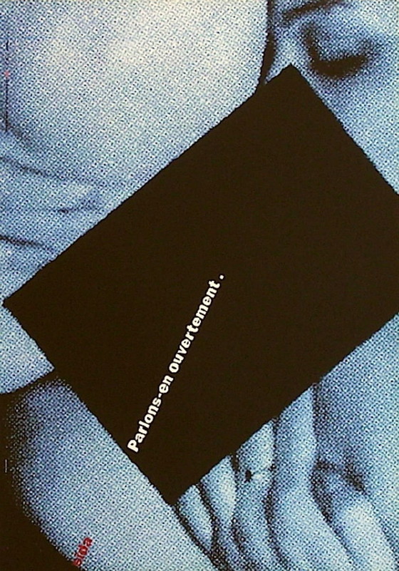 Image 1 of Uwe LOESCH Parlons-en ouvertement (SIDA) originele poster 1993