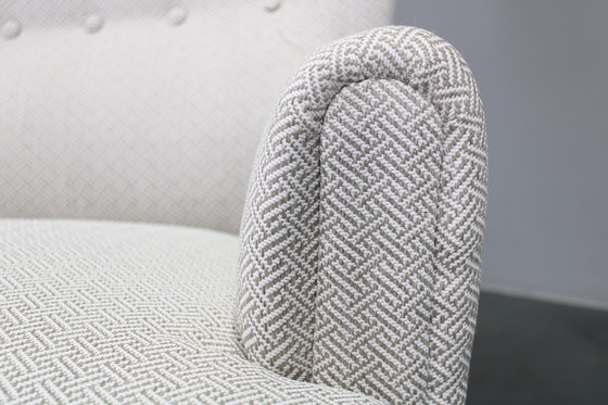 Image 1 of 1960er Jahre Restaurierter Ohrensessel, Tschechoslowakei