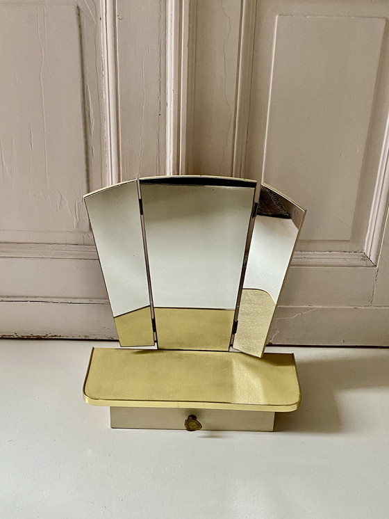 Image 1 of Vintage jaren 60 toilettafeltje