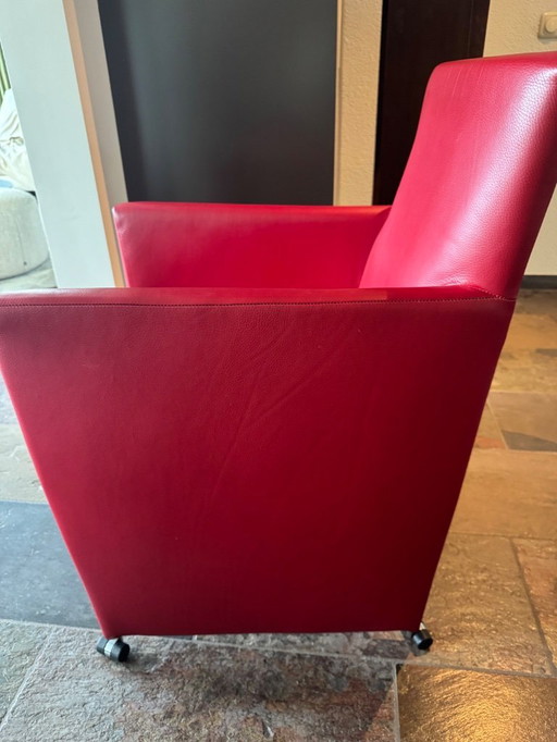 Te koop 6 eetkamerstoelen van Bert Plantage. (Z.g.a.n.)