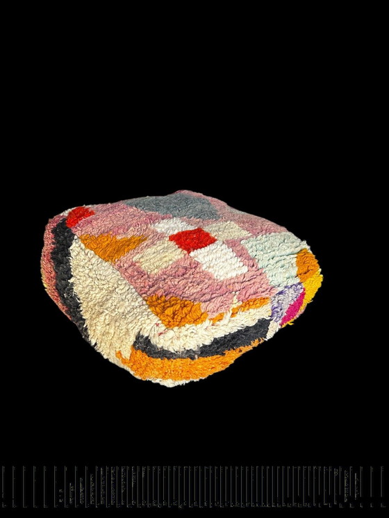 Image 1 of Moroccan rug flour cushion 60 x 60 x 22 cm 