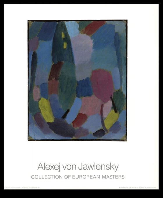 Image 1 of Jawlensky von, Alexej - Crepúsculo de primavera - Colección de Maestros Europeos